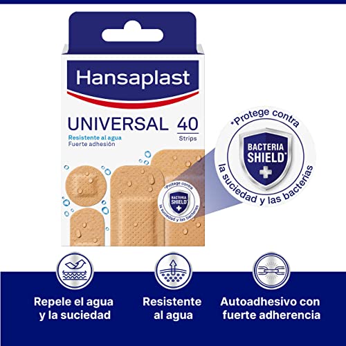 Hansaplast 45907.0 Tira Universal, 4 Tamaños - 20 Unidades