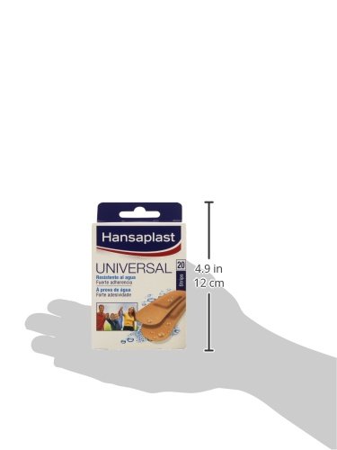 Hansaplast Tira Universal, 19 mm x 72 mm - 20 Unidades