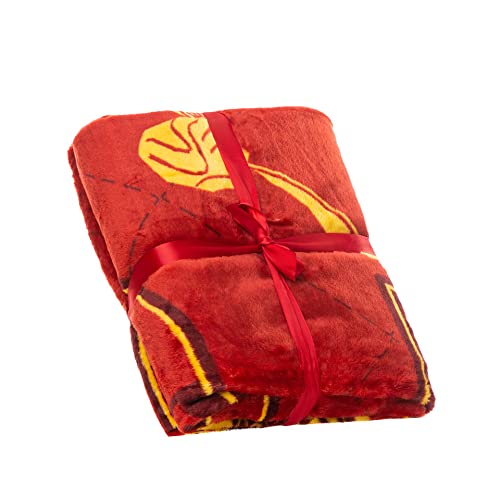 Harry Potter Manta, Manta de Gryffindor, Diseño de Hogwarts, Manta de Sofá Cama, Forro Polar Suave y Cálida, Regalo de Harry Potter, 120 x 160 cm