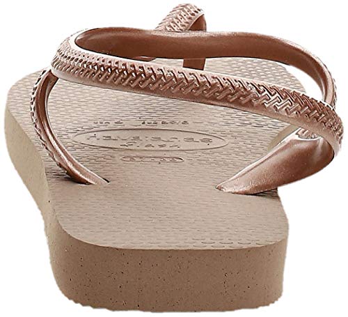 Havaianas Flash Urban, Sandalias Mujer, Dark Beige, 39/40 EU