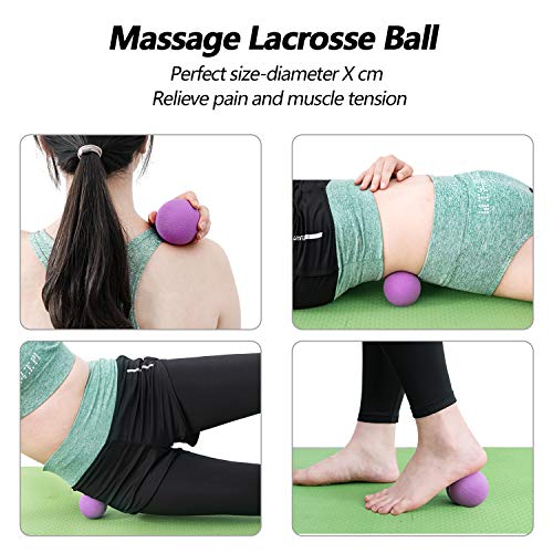HBselect Foam Roller Rodillo Masaje Muscular Bola Masaje Rulo Masaje Rollo Masaje para Relajar Muscular Pies y Espalda Pierna Fitness
