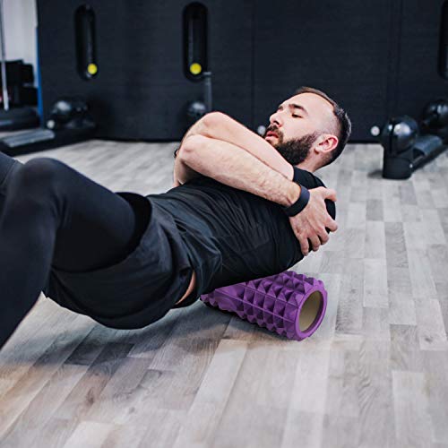 HBselect Foam Roller Rodillo Masaje Muscular Bola Masaje Rulo Masaje Rollo Masaje para Relajar Muscular Pies y Espalda Pierna Fitness