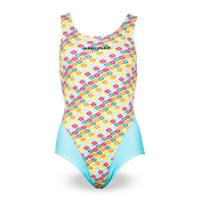 Head SWS Printed Lady Master Mid Test Traje de baño, Mujer, Coloured, 40
