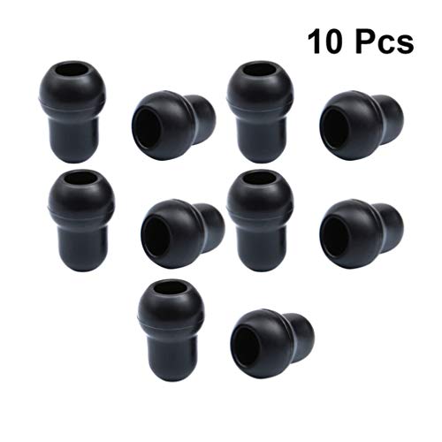 HEALLILY 10 Unids/Pack Puntas para Los Oídos de Repuesto de Silicona Tapones para Los Oídos de Repuesto para Estetoscopio Puntas para Los Oídos de Sellado Suave para Auriculares Y