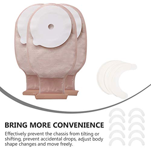 HEALLILY 40 Piezas de Cinta de Barrera de Ostomia Cintas Elásticas de Barrera de Ostomia Tiras de Barrera de Piel para Bolsas de Ostomia Bolsas de Colostomia