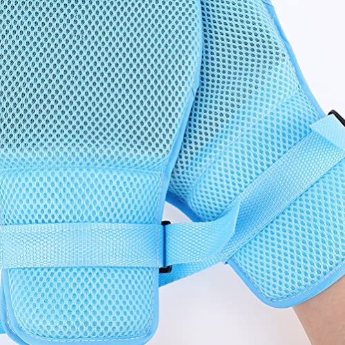 HEALLILY Guantes de Retención de La Demencia de 4 Unids Guantes para Rascarse Mitones Anti Rasatorios para Personas Mayores Útiles para Los Cuidadores de Usuarios