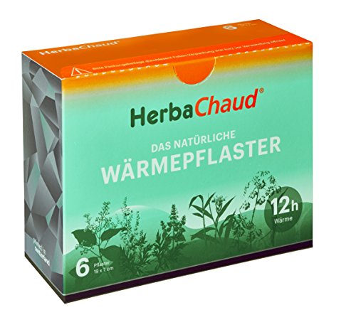 HerbaChaud 1005928 Parche térmico natural, 6 piezas