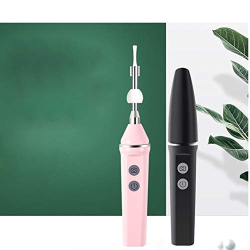 Herramienta Inalámbrica Digital Otoscopio del Oído Alcance WiFi Cera del Oído Removedor De Limpieza con 6 Led Luces para Adultos Y Niños Compatible con Pc Androide Teléfono Rosa