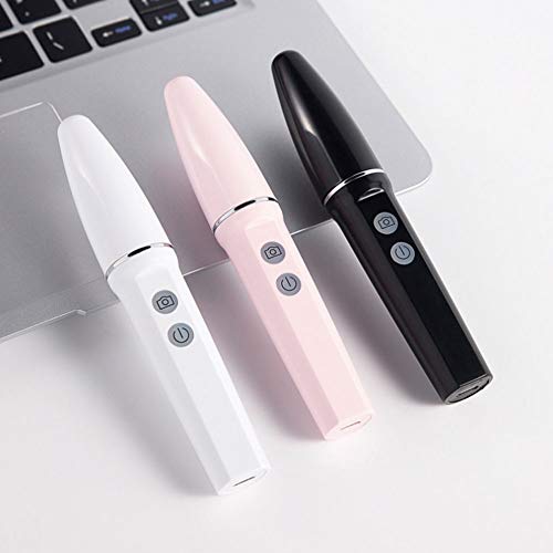 Herramienta Inalámbrica Digital Otoscopio del Oído Alcance WiFi Cera del Oído Removedor De Limpieza con 6 Led Luces para Adultos Y Niños Compatible con Pc Androide Teléfono Rosa