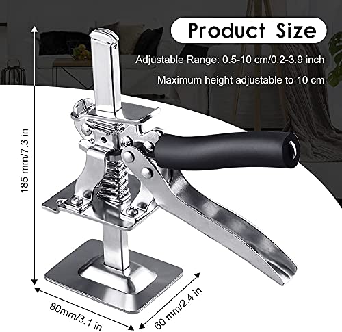Herramienta manual para suelo de madera, herramienta multifunción, antideslizante, elevador de nivelación manual, gato hidráulico para armarios, placas de yeso, elevador profesional