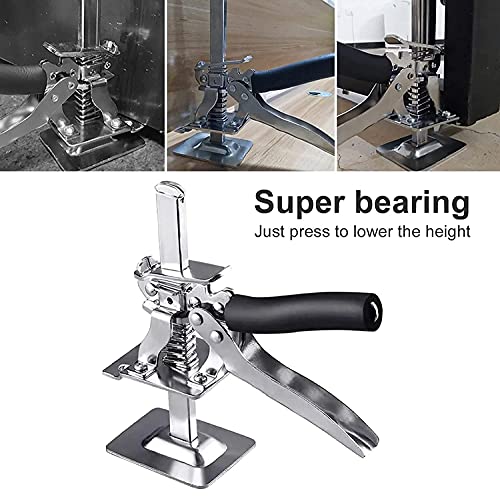 Herramienta manual para suelo de madera, herramienta multifunción, antideslizante, elevador de nivelación manual, gato hidráulico para armarios, placas de yeso, elevador profesional
