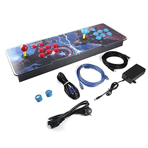 HHuin 999 juegos en 1 diseño profesional de alta definición de la máquina de juego de baja potencia que proporciona control de juego fluido Multicolor