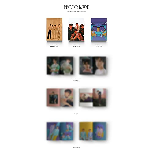 HIGHLIGHT 3rd Mini Album - THE BLOWING [ WIND Ver. ] CD&CD Tray+Sleeve+Photo Book+Holder+Lyrics Paper+Post Card+Folding Poster+Selfie Photo Card+Polaroid Photo Card+Standing Photo Card+OFFICIAL POSTER