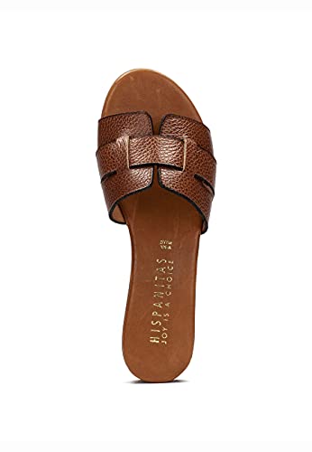 Hispanitas: Pala elaborada en Piel. Tacón bajo y diseño Minimalista. El básico Que llevarás a Todas Horas.