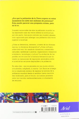 Historia mínima de la población mundial: Nueva edición ampliada y actualizada (Ariel Historia)