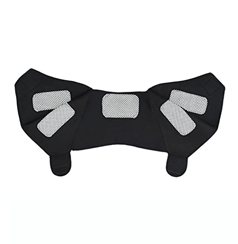 HJK Soporte de Hombro Doble autocalentamiento, Calentador de Hombro Soporte de Hombro Envoltura de Manga de compresión para Alivio del Dolor del Manguito rotador