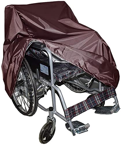 HLSH Wheelchair Protection Cover 100x75x100cm, Scooter Cover Waterproof Cover, Garden Furniture Covers, Windproof Dust-Proof Oxford Cloth Tear Resistance Furniture Wheelchair Covers
