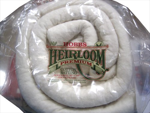 Hobbs Heirloom Premium Algodón: 90 x 108 Pulgadas, Mezcla, Natural, 90 x 108in (Queen)