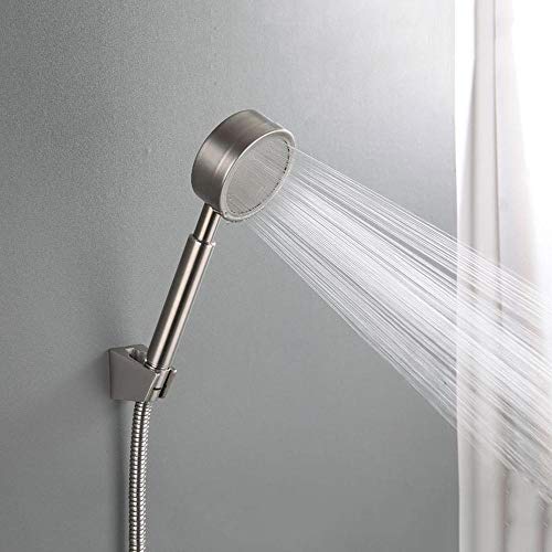 HomeLava Grifo Para Bañera y Ducha Grifos Duchas de Baño Grifo Para Bañera de Acero Inoxidable 304 con Ducha de Mano Grifo Mezclador de Montaje en Pared