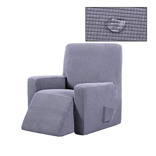 Honeyhouse Funda de sofá de Jacquard, funda elástica para sillón relax completa, funda elástica para sillón reclinable