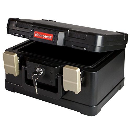 HONEYWELL Caja Ignifuga para Documentos, Impermeable Incombustible Caja para DIN A5, 30,9 x 24,9 x 17,8 cm