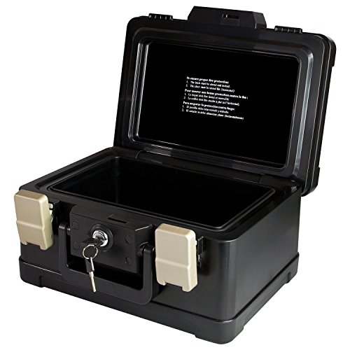 HONEYWELL Caja Ignifuga para Documentos, Impermeable Incombustible Caja para DIN A5, 30,9 x 24,9 x 17,8 cm