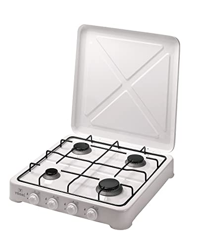 HORNILLO A GAS SOLTHERMIC 4 QUEMADORES COLOR BLANCO LP400