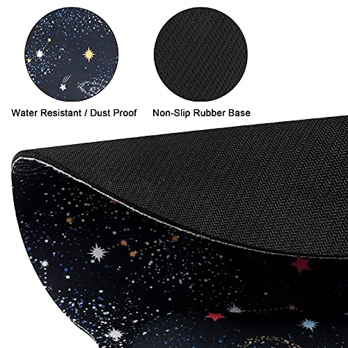 Hosimoln Suave Suave Alfombrilla ergonómica de espuma viscoelástica para ratón,soporte de muñeca y reposamuñecas para teclado para juegos/oficina,duradera,cómoda y para aliviar el dolor-KMxingzuo