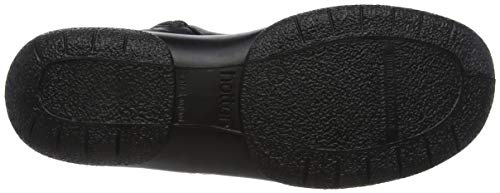 Hotter Whisper Botas Plisadas Mujer, Negro (Black 001), 38.5 EU