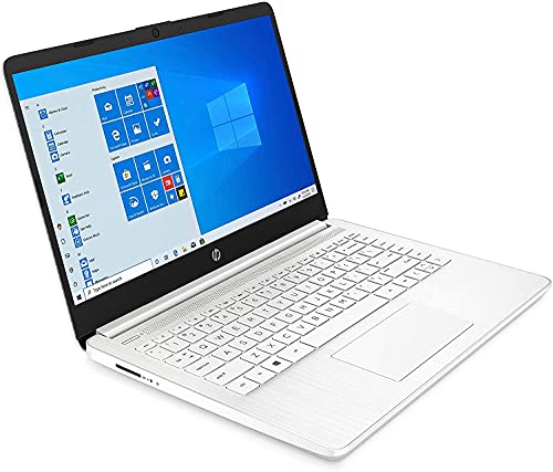 HP 14s-fq0007ns - Ordenador Portátil de 14" FHD (AMD 3020e, 4GB DDR4-SDRAM, 64GB eMMC, AMD Radeon Integrated Graphics, Windows 10S) Blanco - Teclado QWERTY Español