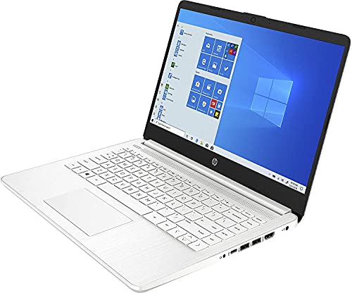 HP 14s-fq0007ns - Ordenador Portátil de 14" FHD (AMD 3020e, 4GB DDR4-SDRAM, 64GB eMMC, AMD Radeon Integrated Graphics, Windows 10S) Blanco - Teclado QWERTY Español