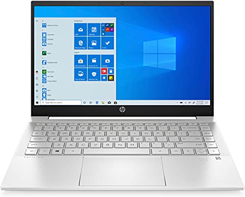 HP Pavilion 14-dv0011ns - Ordenador Portátil de 14" FHD (Intel Core i5-1135G7, 8GB DDR4-SDRAM, 512GB SSD, Intel Iris Xe, Windows 10) Blanco – Teclado QWERTY Español