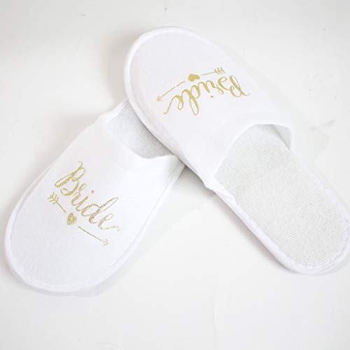 hsafantastic, Zapatillas Nupciales para Boda, Pijamas para Novia, Fiesta, Hotel, Zapatillas Desechables, Zapatillas Desechables 1#
