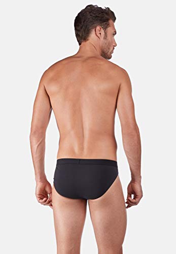 Huber Herren Brasil Slip Cierre, Negro (Black 0670), XL para Hombre
