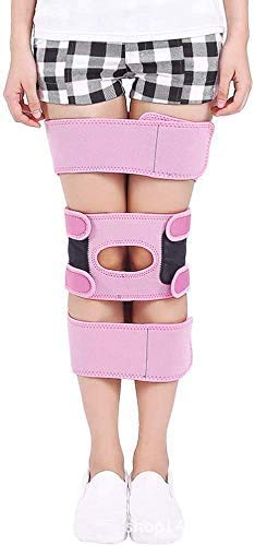 HWXDH Corrección de Las piernas del Arco con piernas, aparatos ortopédicos Tipo Pierna, piernas de Tipo X para Adultos con Polainas, niños y niñas con piernas torcidas, S, M