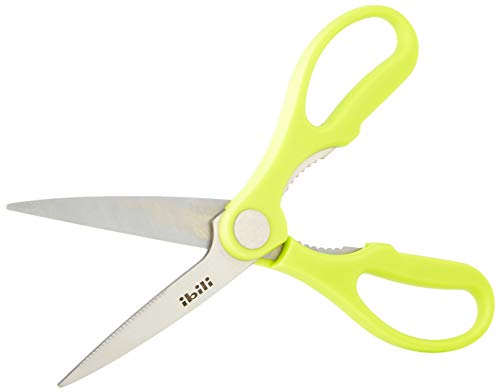 Ibili 704904 - Tijeras de cocina, color verde