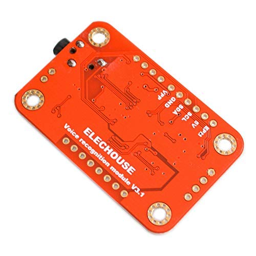 ICQUANZX Módulo de reconocimiento de Voz por Voz V3 con micrófono