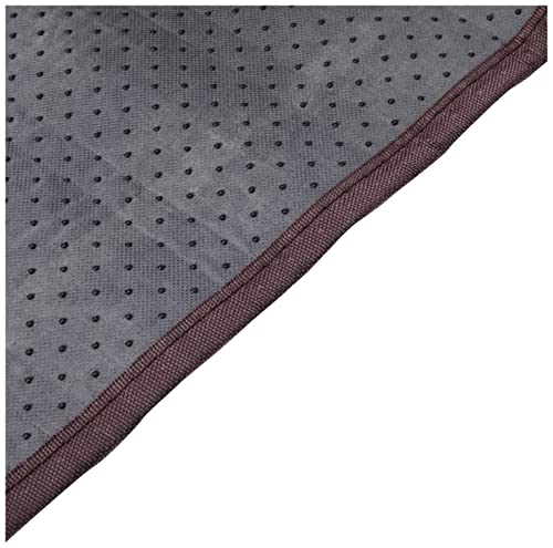 iDesign Tapete para baño, tamaño pequeño, Color Oscuro, Bambú, Marrón (Moka), 61 x 43 cm