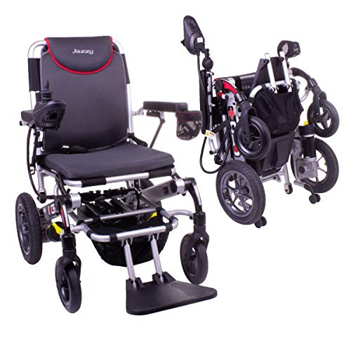 iGO+ Silla de ruedas eléctrica compacta y ligera con joystick para adultos