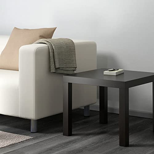 Ikea - Mesa Auxiliar lacada (55 x 55 cm), Color Negro