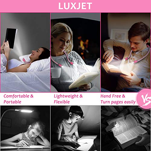 Iluminación para Lectura Cama, Lámpara de Lectura para Libro, Lámpara de Lectura Cama, Lámpara de Lectura Recargable, Lámpara de Lectura Libro, Lámpara de Lectura para Cama, Lámpara de Lectura Led