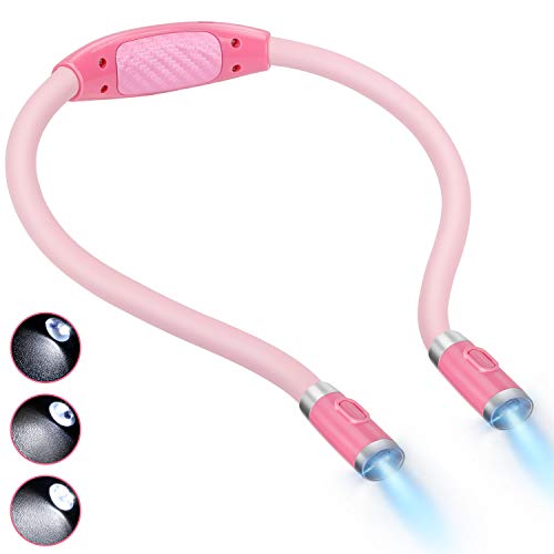 Iluminación para Lectura Cama, Lámpara de Lectura para Libro, Lámpara de Lectura Cama, Lámpara de Lectura Recargable, Lámpara de Lectura Libro, Lámpara de Lectura para Cama, Lámpara de Lectura Led