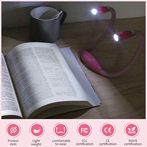 Iluminación para Lectura Cama, Lámpara de Lectura para Libro, Lámpara de Lectura Cama, Lámpara de Lectura Recargable, Lámpara de Lectura Libro, Lámpara de Lectura para Cama, Lámpara de Lectura Led