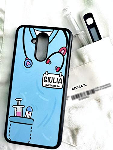 imafan - Funda Personalizada con la Uniforme de Enfermera/Auxiliar de enfermeria/Medico/Doctora/Otros Profesionales Sanitarios - iPhone 11