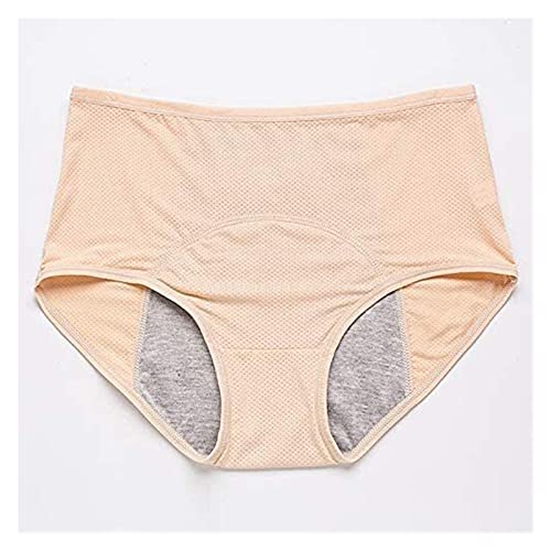 Incontinencia bragas ropa interior transpirable periodo a prueba de fugas bragas 3 unids / conjunto bragas menstruales pantalones de mujer prueba de fugas incontinencia algodón más tamaño ropa interio