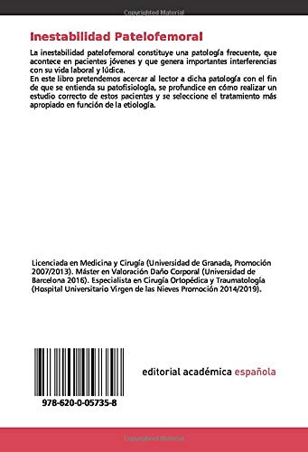 Inestabilidad Patelofemoral: Anatomía, biomecánica, evaluación tratamiento y rehabilitación
