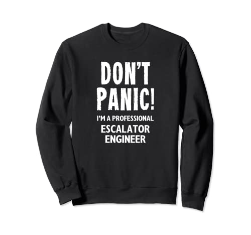 Ingeniero de escaleras mecánicas Sudadera