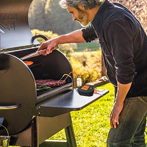 Inkbird IBBQ-4T WiFi BBQ Thermometer Termómetro inalámbrico recargable con 4 sondas Alarma Temporizador de calibración Termómetro digital para carne para horno ahumador Tambor de cocina