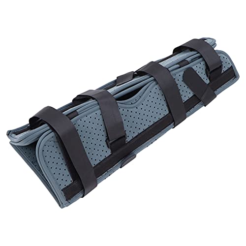 Inmovilizador de Rodilla, Recto, Transpirable, Ajustable, Soporte para Piernas para Lesiones de Rodilla, Recuperación Posoperatoria para Lesiones de Rodilla, para Estabilización de