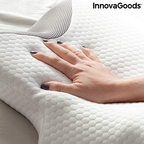 InnovaGoods - Almohada Viscoelástica Cervical con Contorno Ergonómico Conforti